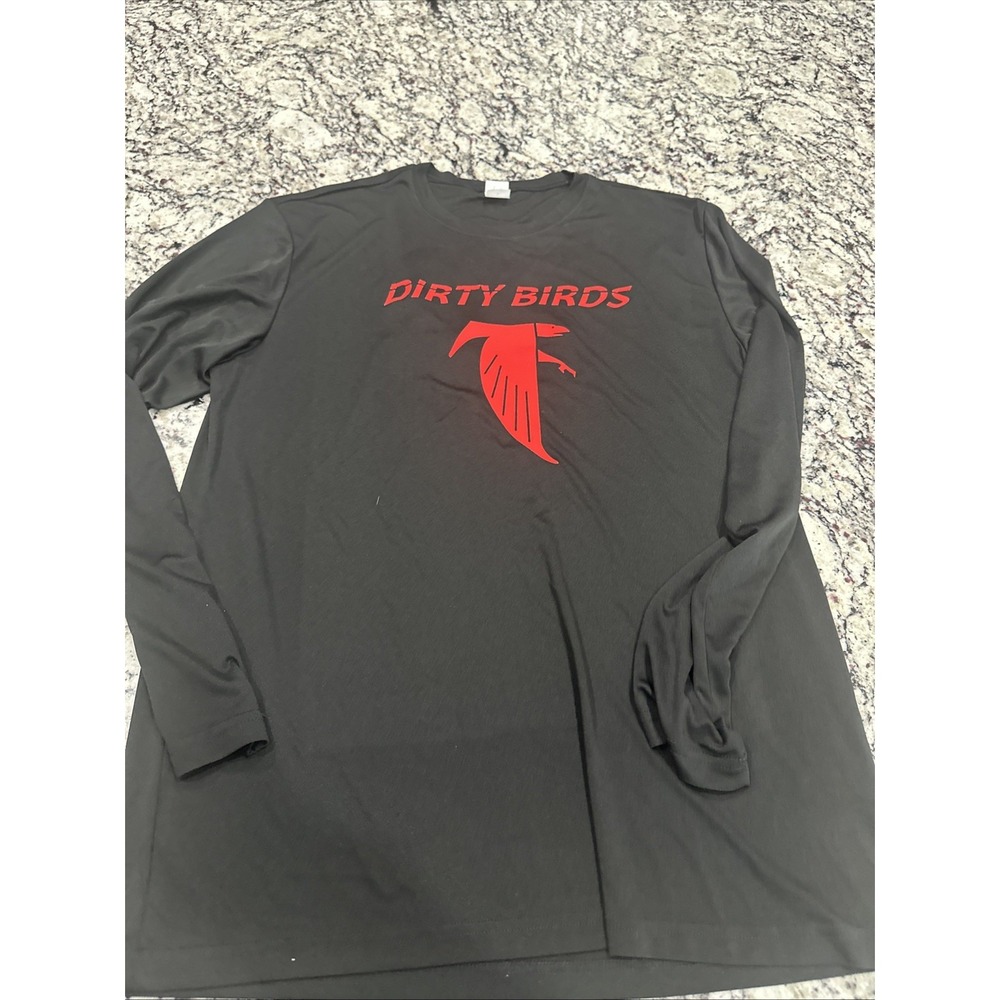 Atlanta Falcons Dirty Birds Football  Long‎ Sleeve  T-Shirt Size Large #22